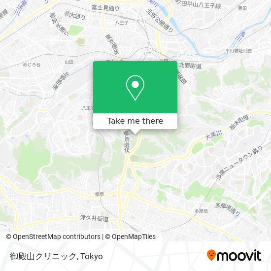 御殿山クリニック map