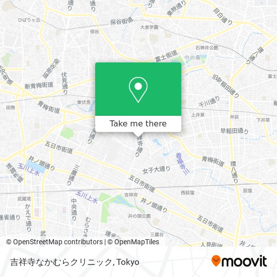 吉祥寺なかむらクリニック map