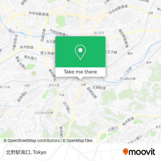 北野駅南口 map