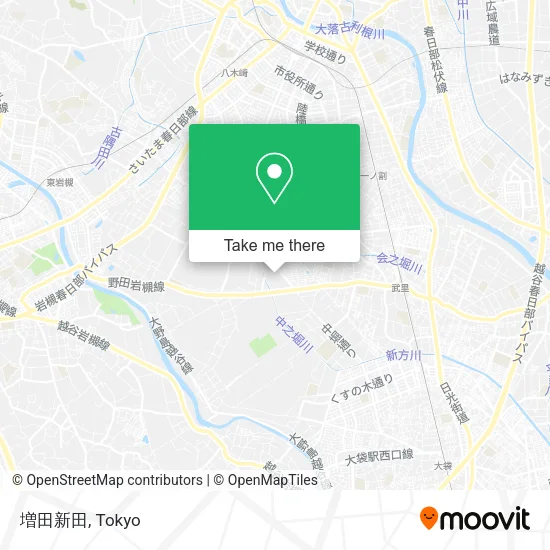 増田新田 map