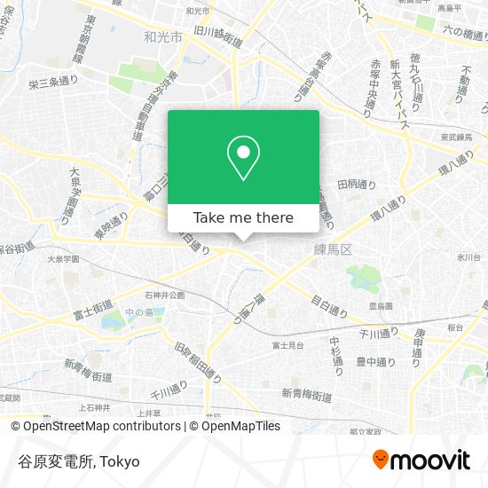 谷原変電所 map