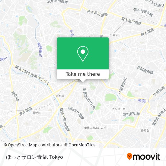 ほっとサロン青葉 map