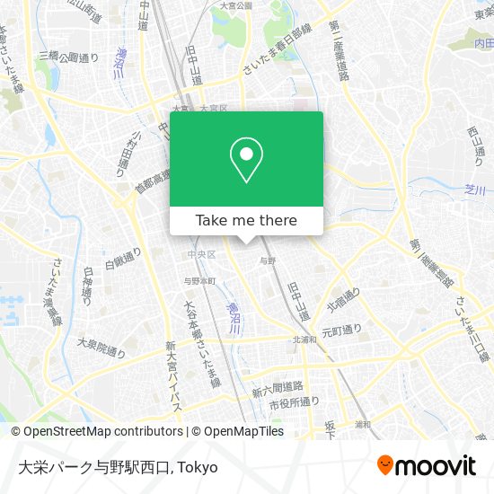 大栄パーク与野駅西口 map