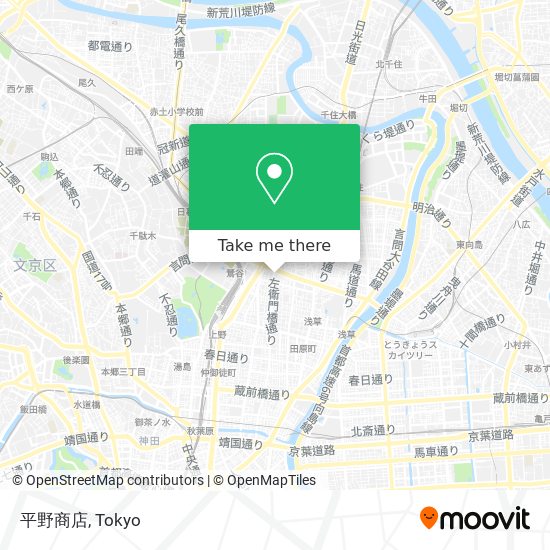 平野商店 map