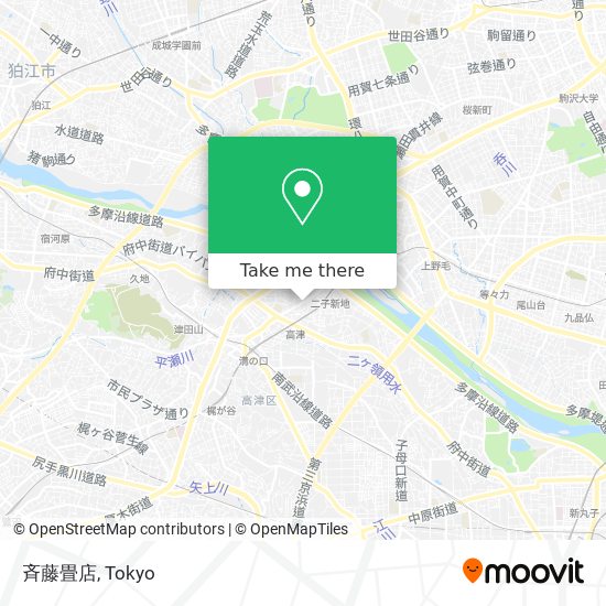 斉藤畳店 map