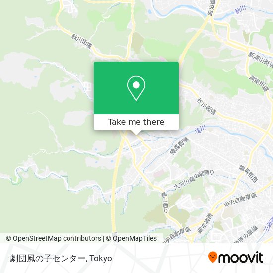 劇団風の子センター map