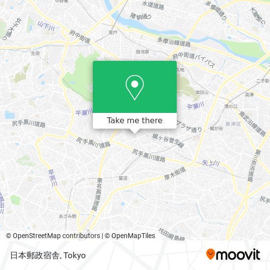 日本郵政宿舎 map