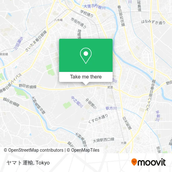 ヤマト運輸 map