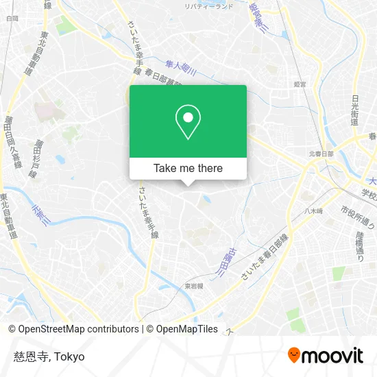 慈恩寺 map