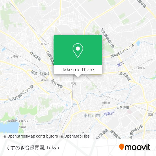 くすのき台保育園 map