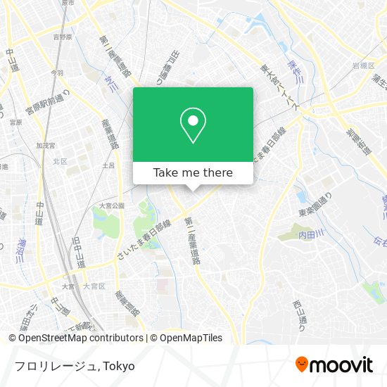 フロリレージュ map