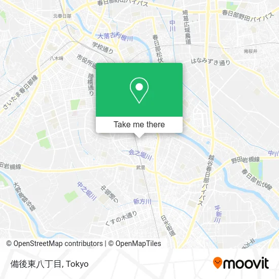 備後東八丁目 map