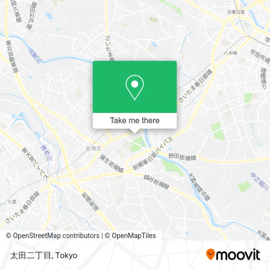 太田二丁目 map