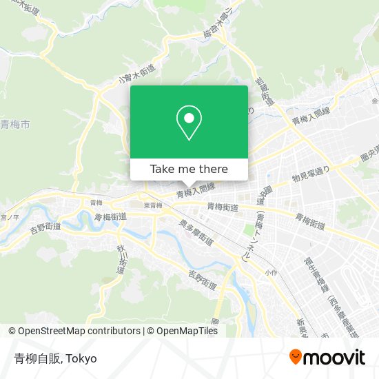 青柳自販 map