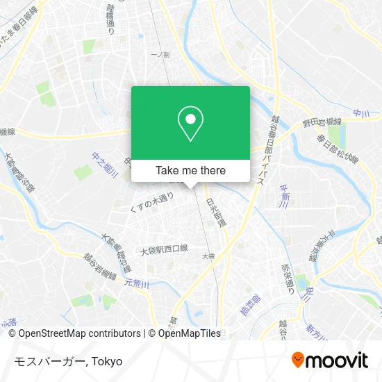 モスバーガー map