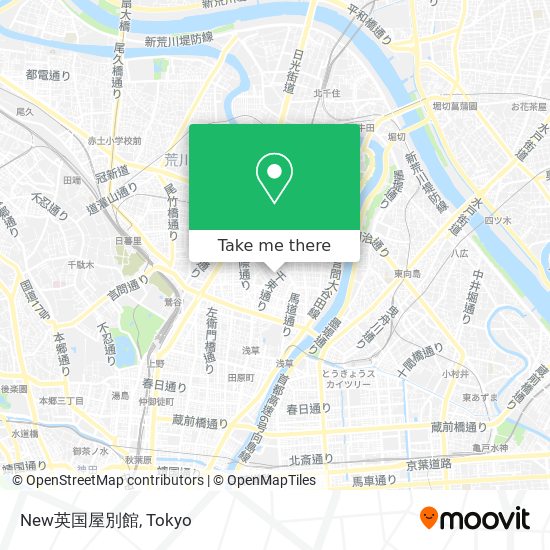 New英国屋別館 map