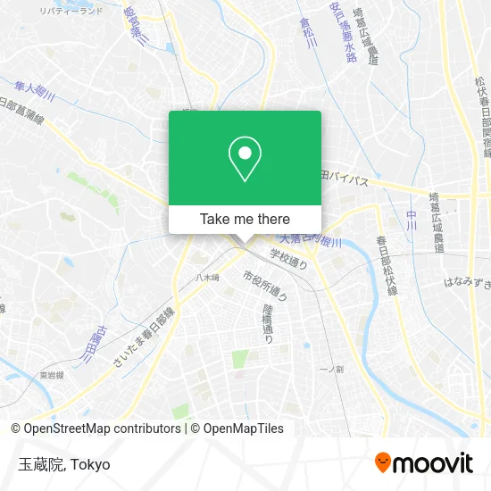 玉蔵院 map