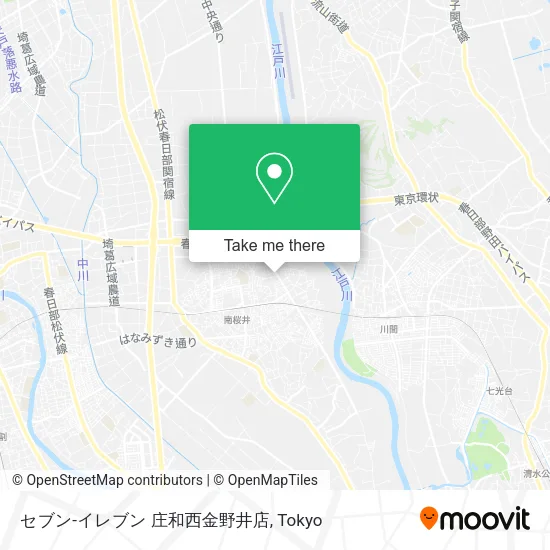 セブン-イレブン 庄和西金野井店 map