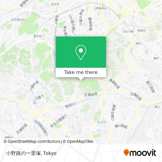 小野路の一里塚 map