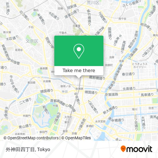 外神田四丁目 map