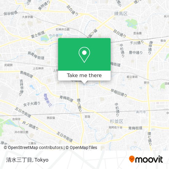 清水三丁目 map