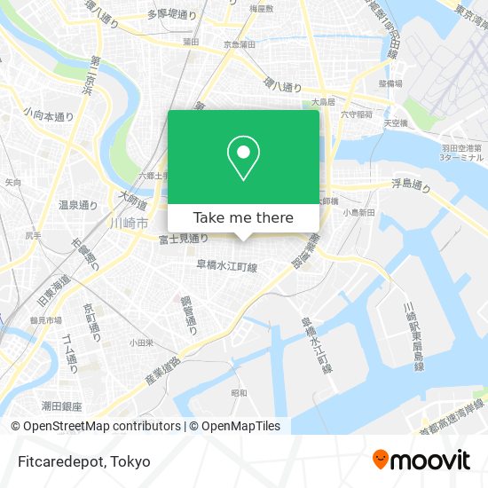 Fitcaredepot map