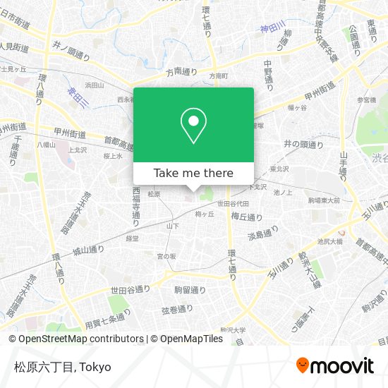 松原六丁目 map