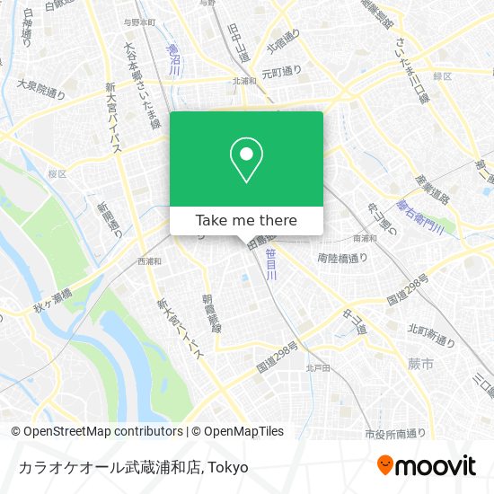 カラオケオール武蔵浦和店 map