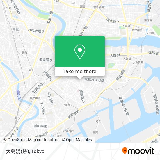 大島湯(跡) map