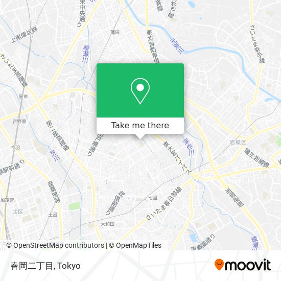 春岡二丁目 map