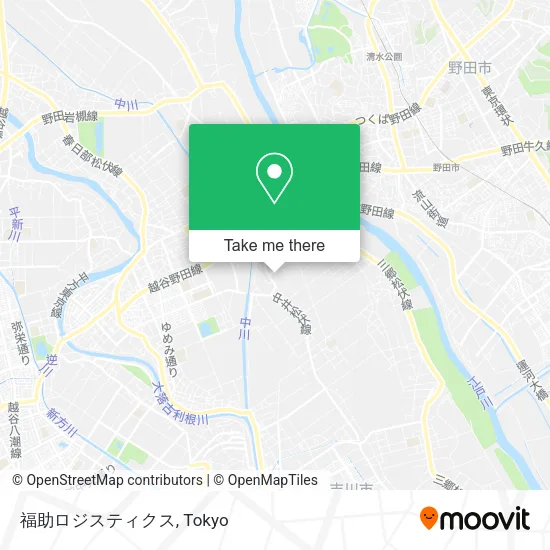 福助ロジスティクス map