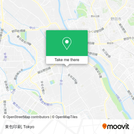 東包印刷 map