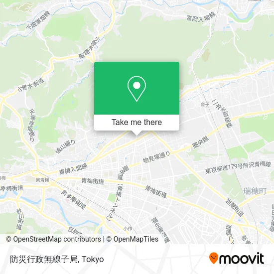 防災行政無線子局 map
