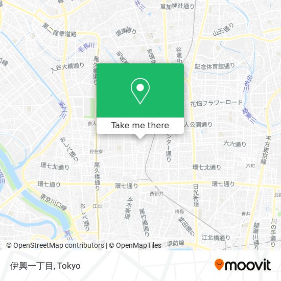 伊興一丁目 map