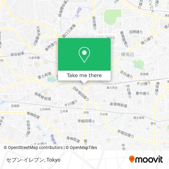 セブン-イレブン map