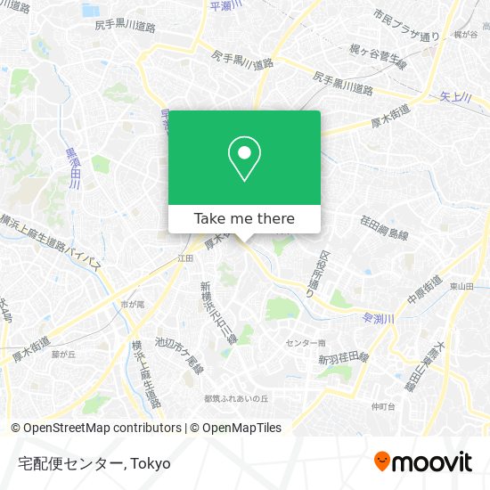 宅配便センター map