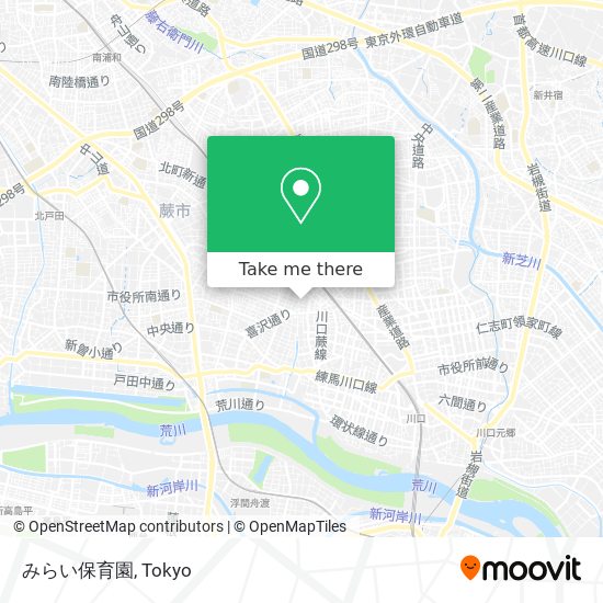 みらい保育園 map