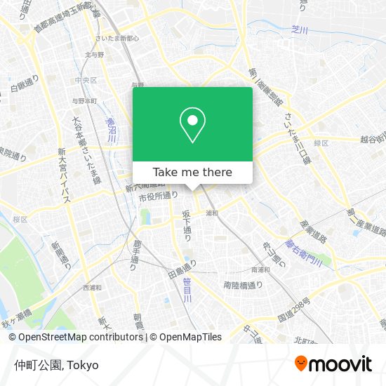 仲町公園 map