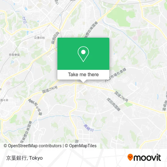 京葉銀行 map