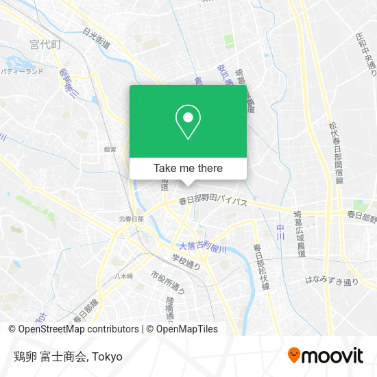 鶏卵 富士商会 map