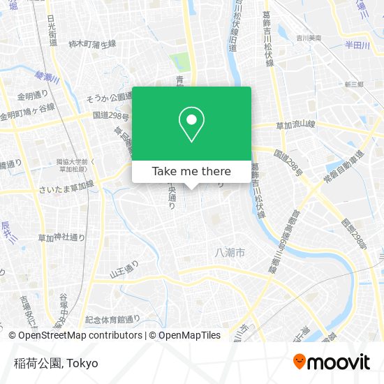 稲荷公園 map