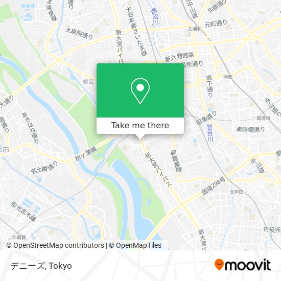 デニーズ map