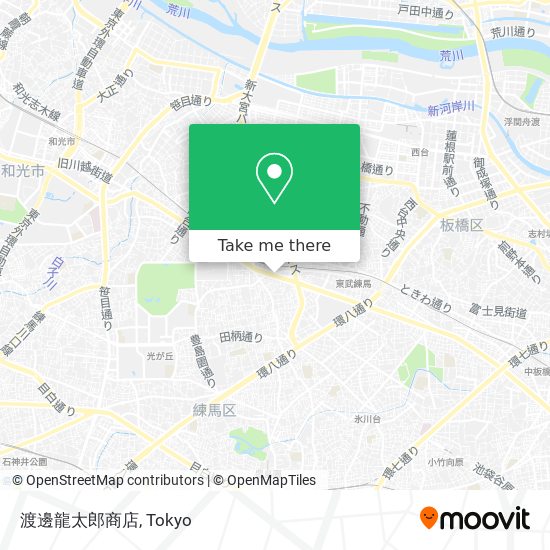 渡邊龍太郎商店 map