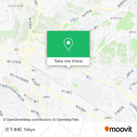 宮下本町 map
