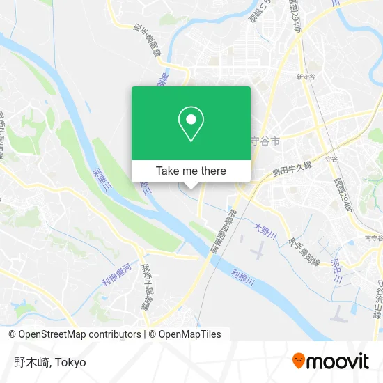 野木崎 map