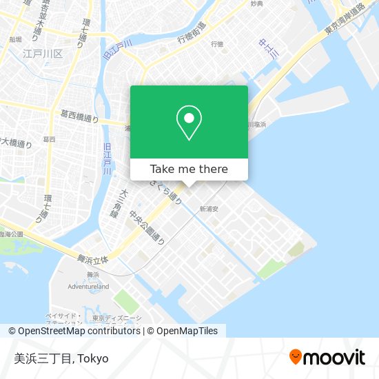 美浜三丁目 map