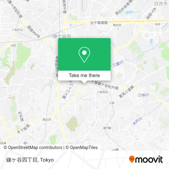 鎌ケ谷四丁目 map