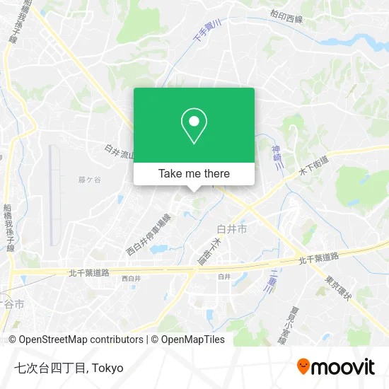 七次台四丁目 map