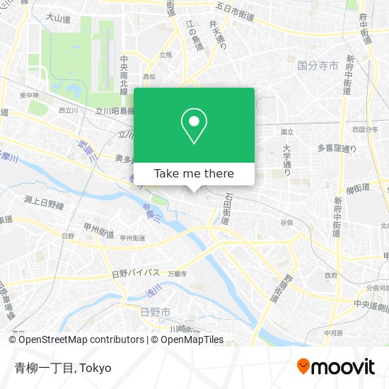 青柳一丁目 map