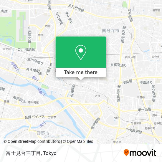 富士見台三丁目 map